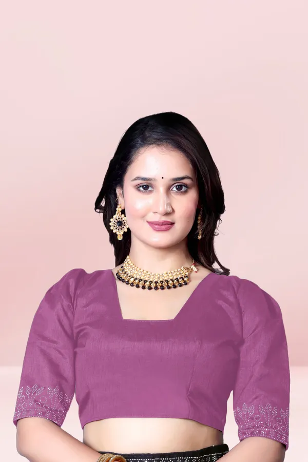 Purple_Georgette_Premium_Embroidered_Saree_With_Matching_Blouse_For_Women