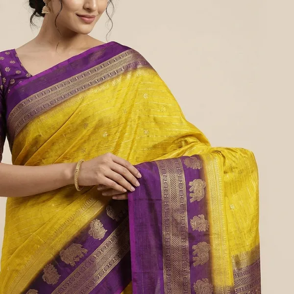 Purple_Georgette_Premium_Embroidered_Saree_With_Matching_Blouse_For_Women