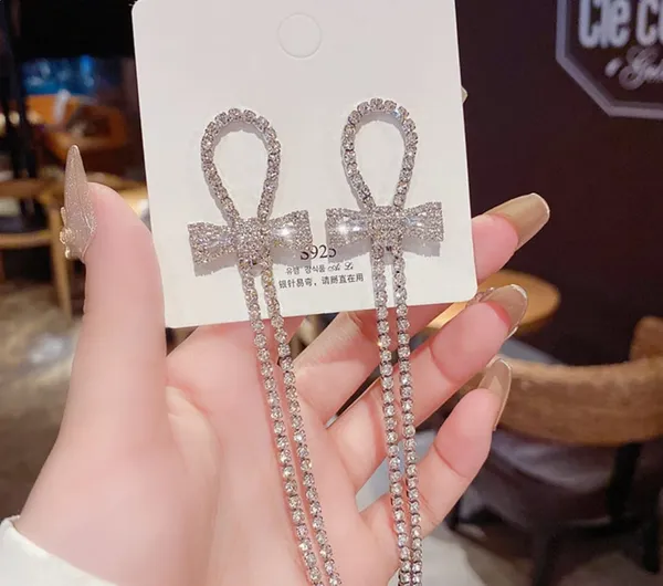 Elegant_Crystal_Bow_Drop_Earrings_Long_Dangle_Earrings_With_Sparkling_Stones_For_Women