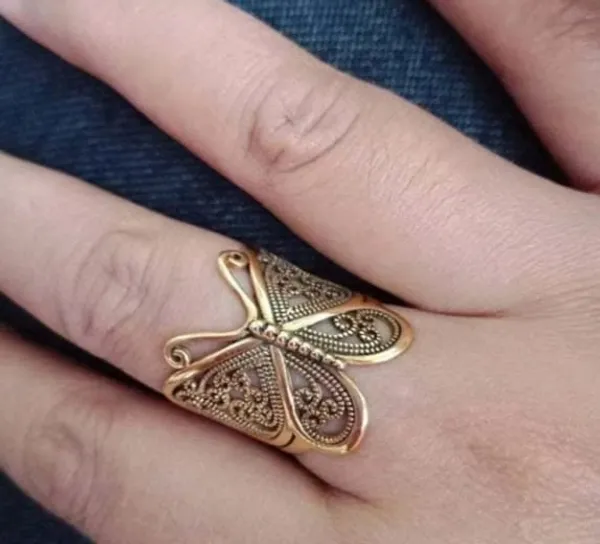 Antique_Gold_Butterfly_Ring_For_Women