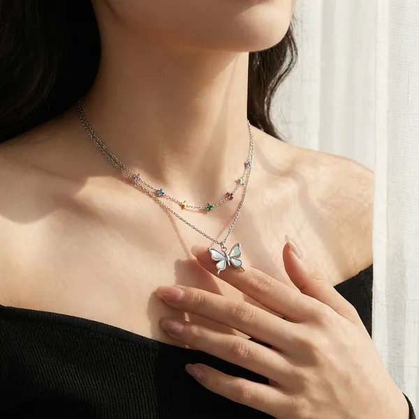 Silver_Butterfly_Pendant_Necklace_With_Crystal_Accents_For_Women