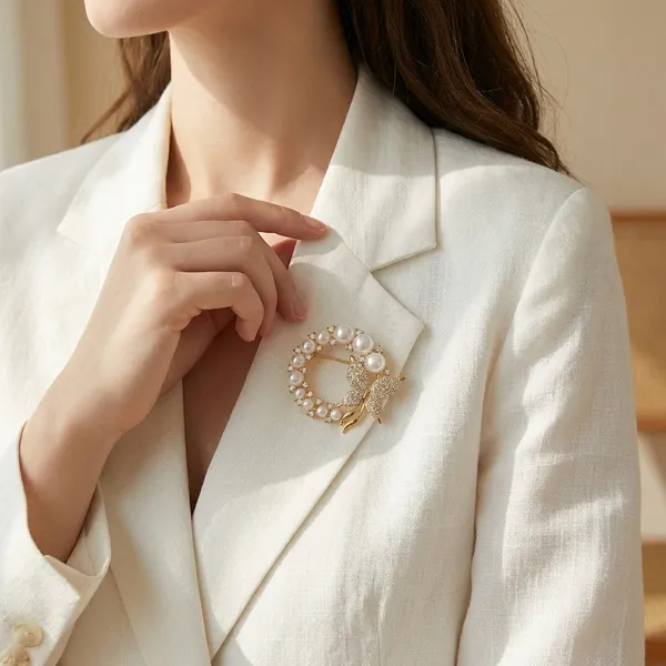 Pearl_Circle_Leaf_Brooch_With_Crystal_Butterfly_For_Women