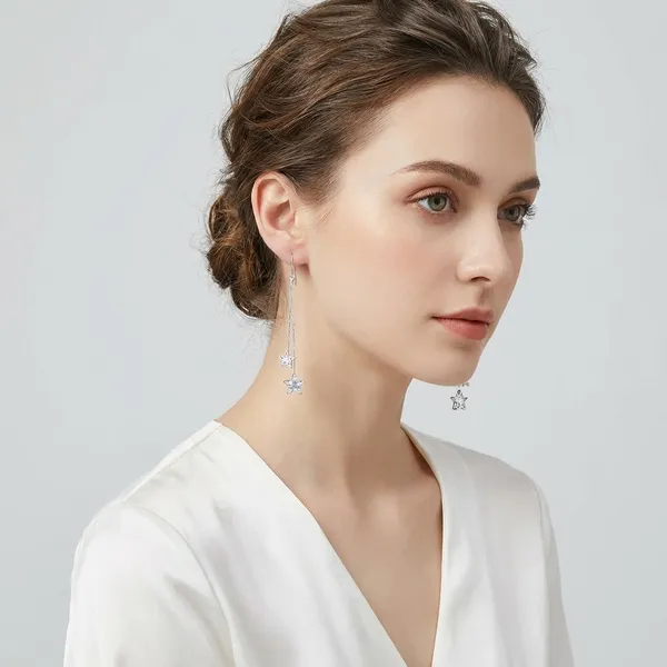 S925_Sterling_Silver_Star_Drop_Earrings_With_Crystal_Accents_For_Women