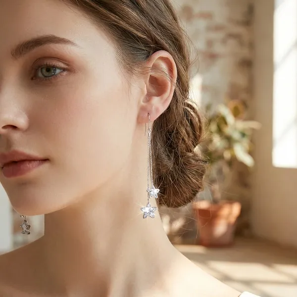 S925_Sterling_Silver_Star_Drop_Earrings_With_Crystal_Accents_For_Women