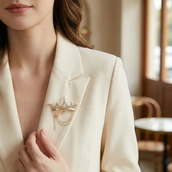 Elegant_Crown_Brooch_With_Pearl_Accents_And_Chain_Details_For_Women_Pack_Of_2