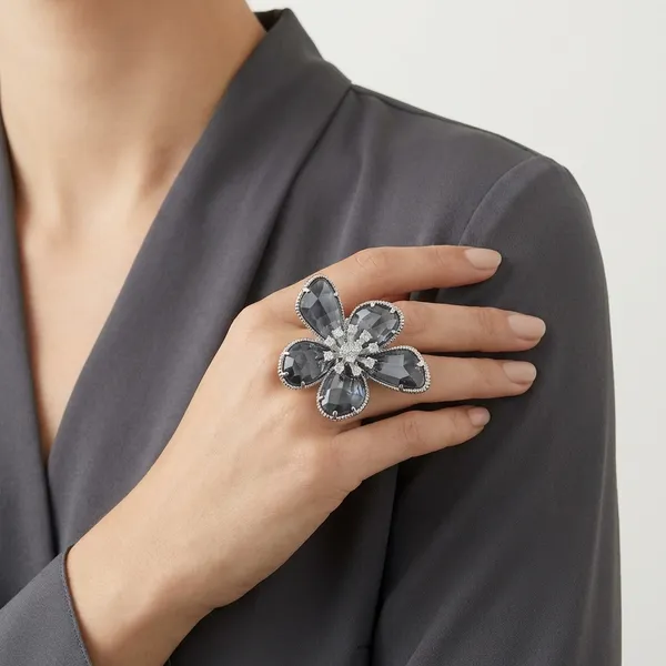 Crystal_Flower_Brooch_Pin_With_Grey_And_Black_Petals_For_Women
