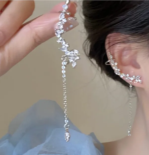 Sparkling_Floral_Crystal_Ear_Cuff_Earrings_With_Drop_Danglers_For_Women