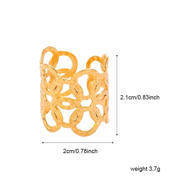 Gold_Toned_Floral_Filigree_Ring_For_Women