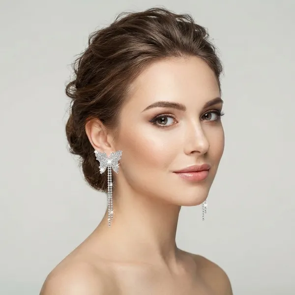 S925_Sterling_Silver_Butterfly_Crystal_Dangle_Earrings_For_Women