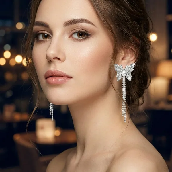 S925_Sterling_Silver_Butterfly_Crystal_Dangle_Earrings_For_Women
