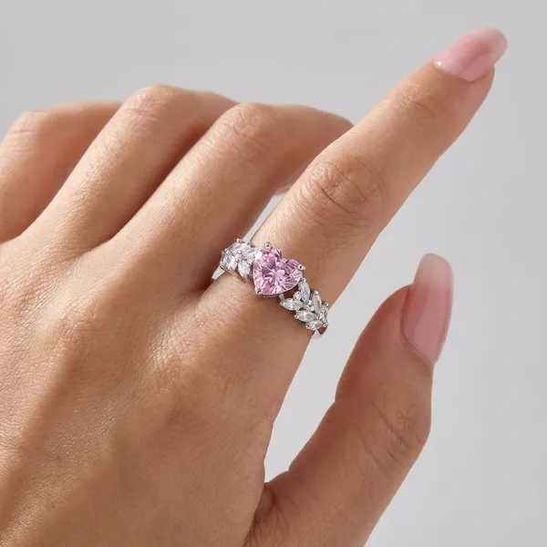Pink_Princess_Cut_Zircon_Ring_With_Butterfly_Design_For_Women