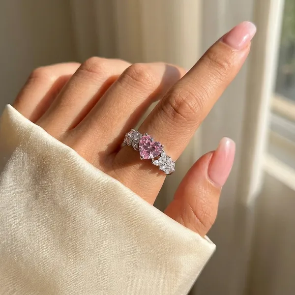 Pink_Princess_Cut_Zircon_Ring_With_Butterfly_Design_For_Women