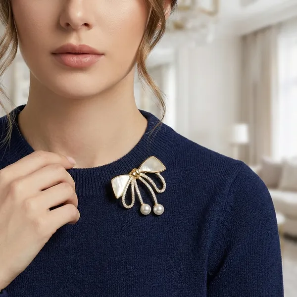 Elegant_White_Enamel_Bow_Brooch_With_Pearl_Drops_And_Crystal_Accents_For_Women
