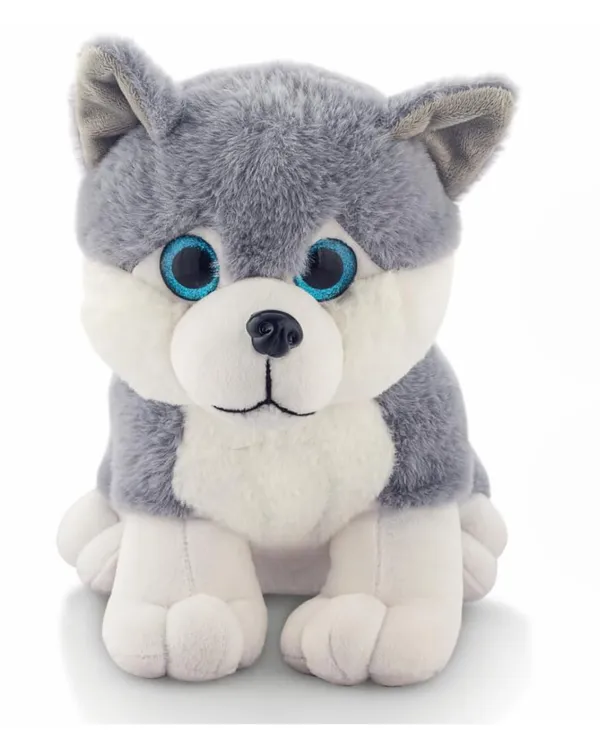 NOH_Husky_Dog_Plush_Toy_with_Bell__Adorable_32_cm_Soft_Toy_for_Boys_&_Girls_|_Ideal_Gift_for_Valentine's,_Birthdays_&_Baby_Showers