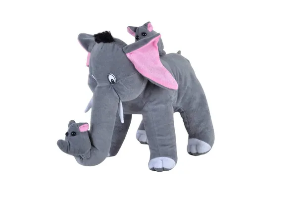 NOH_Creations_Elephant_Family_with_Mother_and_Two_Babies