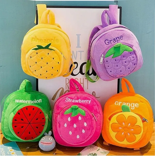 NOHCute_Orange_Backpack_for_Kids__Soft_Plush_Cartoon_Animal_Design,_Lightweight_School_Bag_for_Toddlers_and_Preschoolers_(1-5_Years)