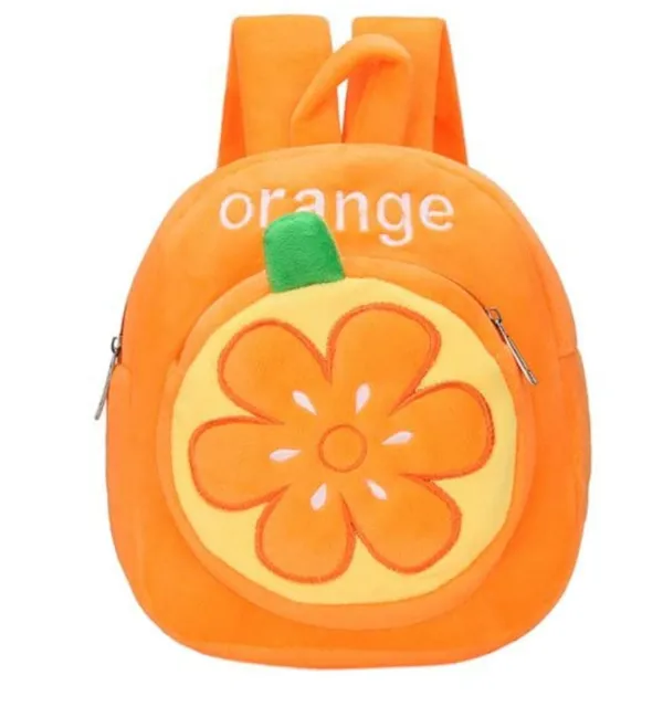 NOHCute_Orange_Backpack_for_Kids__Soft_Plush_Cartoon_Animal_Design,_Lightweight_School_Bag_for_Toddlers_and_Preschoolers_(1-5_Years)