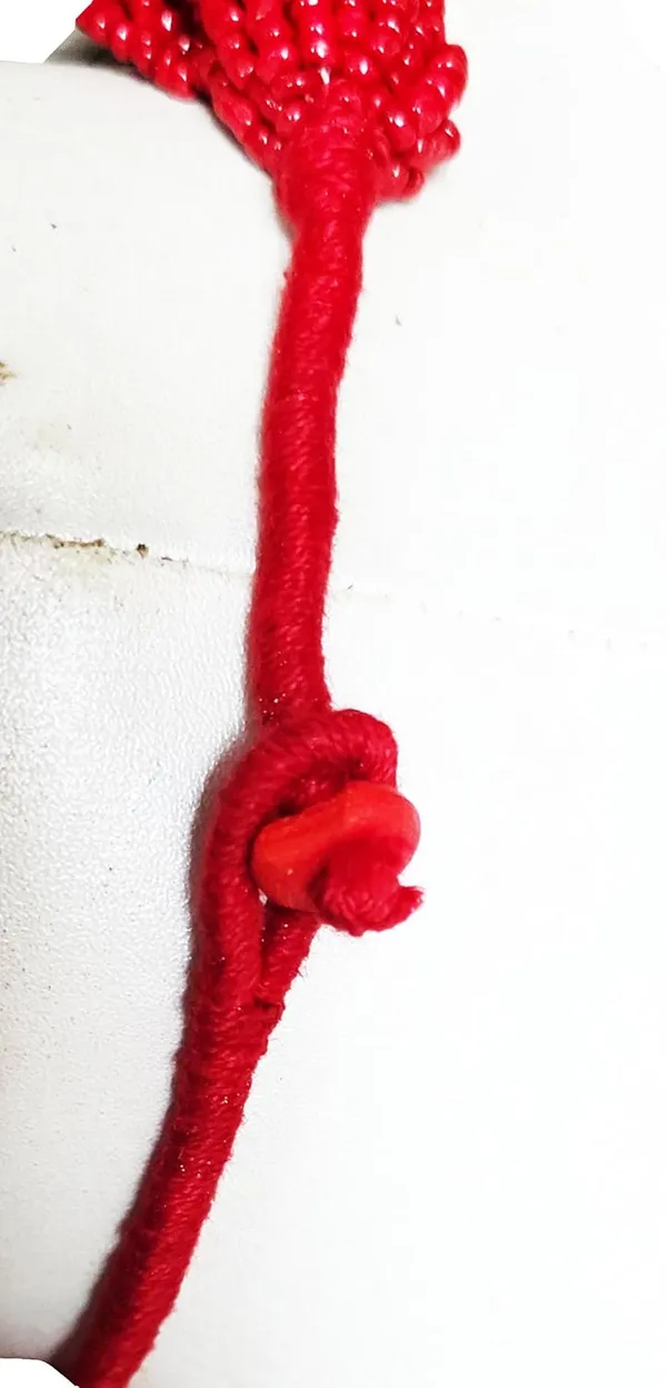 NOH_Red_Poth_Necklace_&_Earrings_Set_|_Handmade_Artificial_Jewellery_with_Rectangle_Side_Beads
