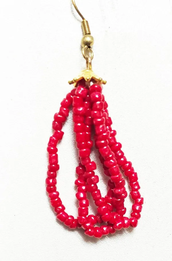 NOH_Red_Poth_Necklace_&_Earrings_Set_|_Handmade_Artificial_Jewellery_with_Rectangle_Side_Beads