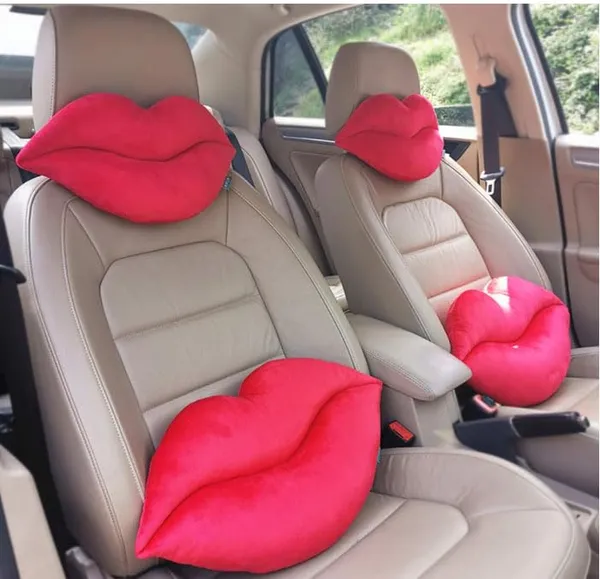 NOH_Creations_Lip_Shape_Decorative_Cushion,_Red,_Velvet,_44_Centimetres,_Reversible,_Ultra_Soft,_Machine_Washable_|_Best_Gift_to_Marriage_Ceremony