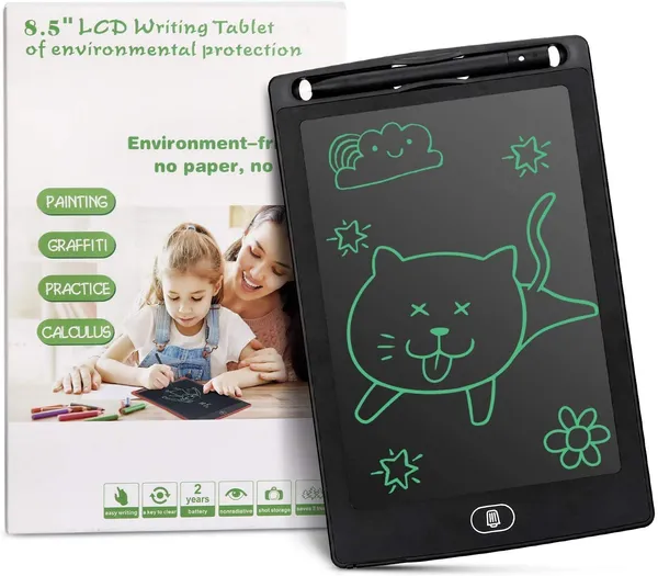 NOH_Creations_Digital_Slate/Writing_Board_Slate/Graphic_Tablet/Note_pad/Writing_Pad/Black_Color_(Free_2_Extra_Battery/Cell)