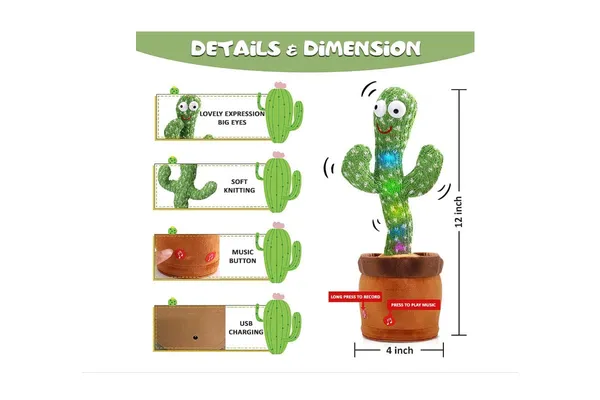 NOH_Creations_Talking_Cactus_Baby_Toys_for_Kids_Dancing_Cactus_Toys_Can_Sing_Wriggle_&_Singing_Recording_Repeat_What_You_Say_Funny_Education_Toys_for_Children_Playing_Home_Decor_Items_for_Children
