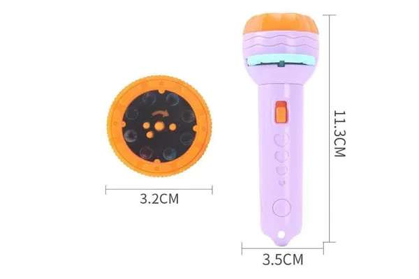 NOH_Creations_3_Slide_Projector_Flashlight_Torch_with_24_Patterns,_Animals,_Fruits_Slides_-_Educational_Toy_for_Kids_Learning_and_Play,_Perfect_Night_Light_Gift_for_3-Year-Old_Boys_and_Girls
