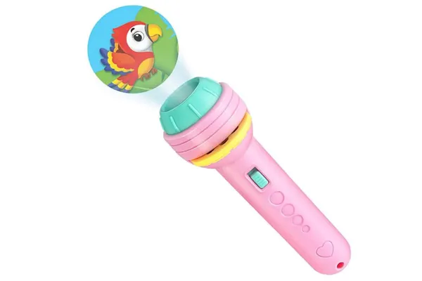 NOH_Creations_3_Slide_Projector_Flashlight_Torch_with_24_Patterns,_Animals,_Fruits_Slides_-_Educational_Toy_for_Kids_Learning_and_Play,_Perfect_Night_Light_Gift_for_3-Year-Old_Boys_and_Girls