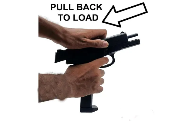 NOH_Creations_Mouser_Pistol_Toy_Shooting_Gun_With_200_Plastic_Bullets_for_Kids_Age_15_Years_&_Above_|_Pull_Back_Loader_to_Load_Target_Gun