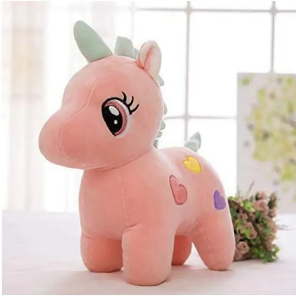 NOH_Creations_Small_Pink_Unicorn_Soft_Toy,_Baby_Toy,_Soft_Toy_for_Kids,_Soft_Toy_for_Baby_Girl,_Birthday_Gift_for_Girls,_Birthday_Gift_for_Girls,_Gift_Items,_(32_cm)