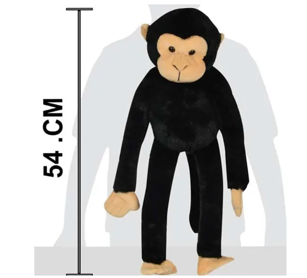 NOH_Creations_20-Inch_Hanging_Chimpanzee_Plush_-_Black_Monkey_Stuffed_Animal_Toy_for_Kids_&_Collectors