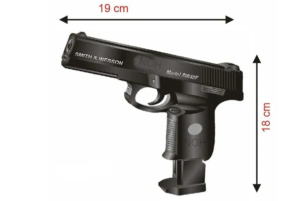 NOH_Mouser_Toy_Gun_with_150_Plastic_Bullets_|_Pull_Back_Loader_Pistol_for_Kids_|_Long_Range_Shooting_Toy_for_Outdoor_Fun_|_Safe_Play_Design