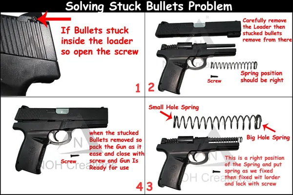 NOH_Mouser_Toy_Gun_with_150_Plastic_Bullets_|_Pull_Back_Loader_Pistol_for_Kids_|_Long_Range_Shooting_Toy_for_Outdoor_Fun_|_Safe_Play_Design