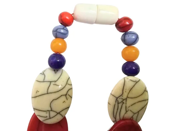 NOH_Trendy_Handmade_Resin_Beads_Necklace_|_Fashionable_Artificial_Jewellery_for_Women_|_Stylish_and_Elegant_Beaded_Necklace_for_Any_Occasion