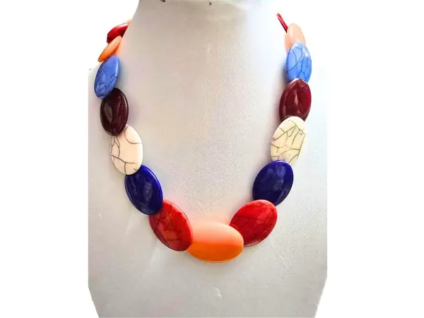 NOH_Trendy_Handmade_Resin_Beads_Necklace_|_Fashionable_Artificial_Jewellery_for_Women_|_Stylish_and_Elegant_Beaded_Necklace_for_Any_Occasion