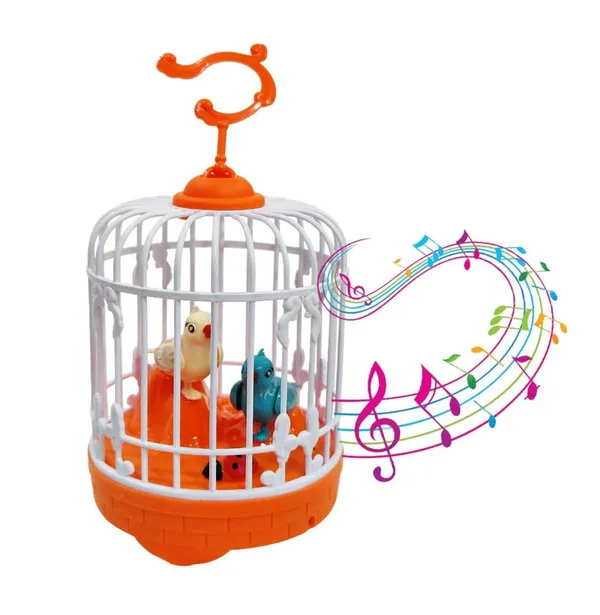 NOH_Bird_Cage_Toy_for_Kids_|_Talking,_Singing_&_Chirping_Bird_|_Voice_Repeat_Function_|_Engaging_Educational_Toy_for_Babies_&_Children_(Multicolor)
