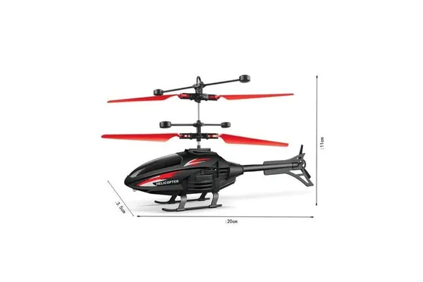 NOH_Creations_Remote_Controlled_Helicopter_with_Unbreakable_Dual_Rotating_Blades,_Helicopter_Flying_Toy_for_Children_Age_5+_Years_Indoor_Outdoor_with_3D_Lights_(Multi_Color)