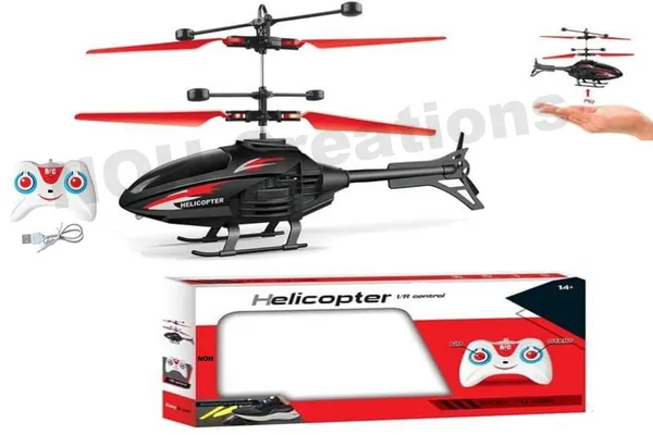 NOH_Creations_Remote_Controlled_Helicopter_with_Unbreakable_Dual_Rotating_Blades,_Helicopter_Flying_Toy_for_Children_Age_5+_Years_Indoor_Outdoor_with_3D_Lights_(Multi_Color)