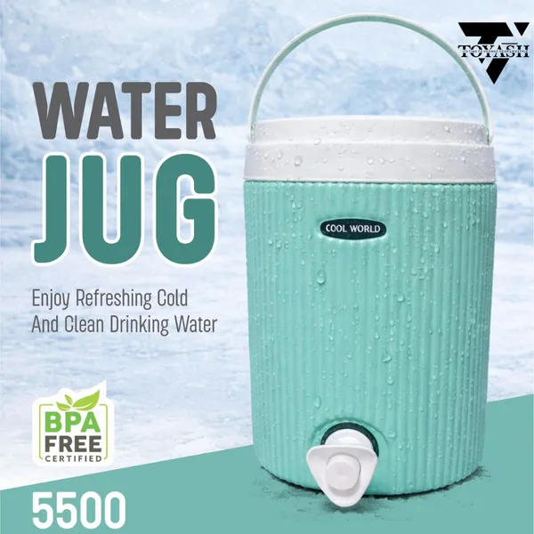 Toyash_5.5_Litre_Insulated_Water_Jug_–_Keep_Water_Cold_for_Hours-Sky_Blue