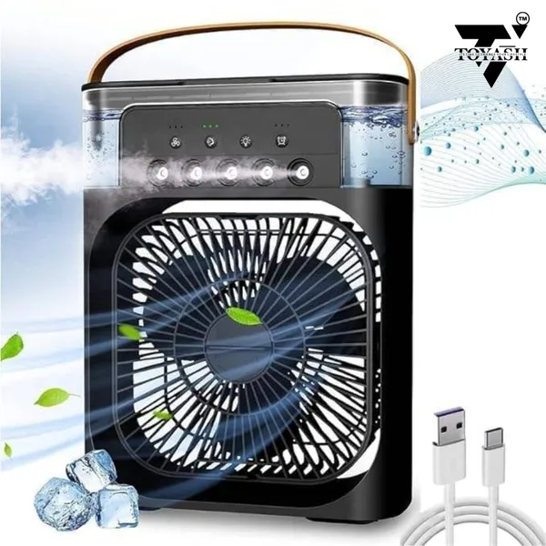 Toyash_Classic_Mini_Air_Cooler_Portable_IBeat_The_Heat_NowI_with_Cooling_Air-Black_with_1_YEAR_WARRANTY
