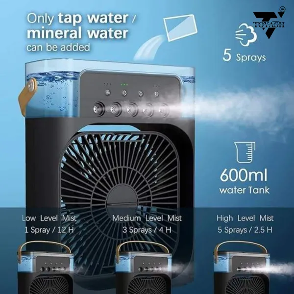 Toyash_Classic_Mini_Air_Cooler_Portable_IBeat_The_Heat_NowI_with_Cooling_Air-Black_with_1_YEAR_WARRANTY