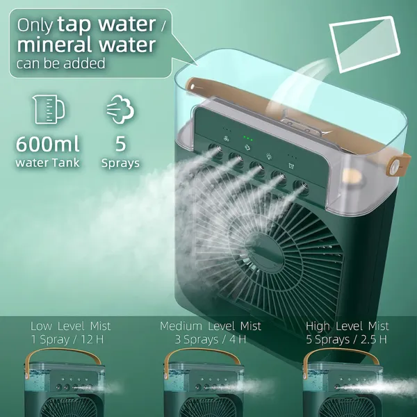 Toyash_Classic_Mini_Air_Cooler_Portable_IBeat_The_Heat_NowI_with_Cooling_Air-Green_with_1_YEAR_WARRANTY