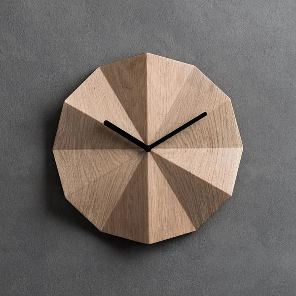 Brown_Wood_Premium_Clock_For_Living_Room