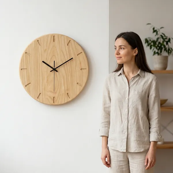Wooden_Finish_Wood_Premium_Clock_For_Bedroom_And_Office