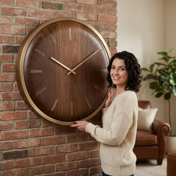 Brown_Wood_And_Metal_Premium_Clock_For_Living_Room_And_Office