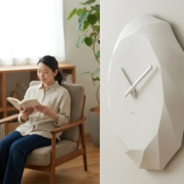 White_Wood_Premium_Clock_For_Living_Room_And_Office