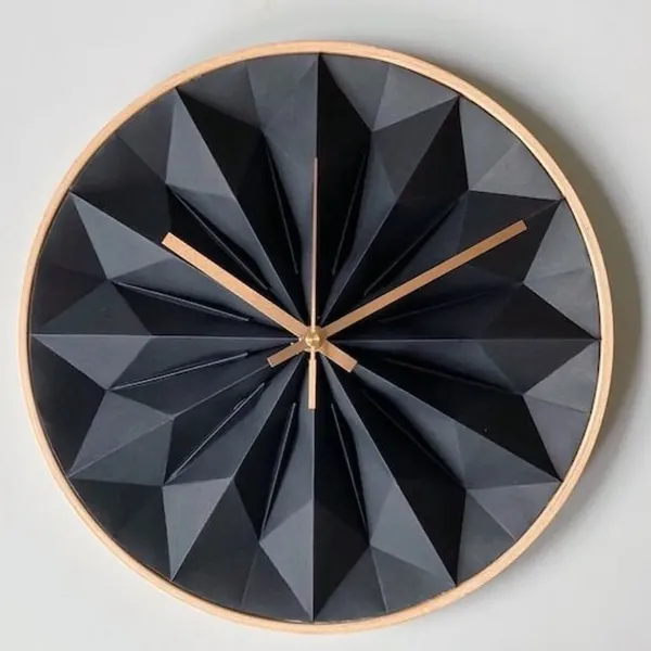 Black_With_Rose_Gold_Frame_Wood_Premium_Clock_For_Living_Room_And_Office