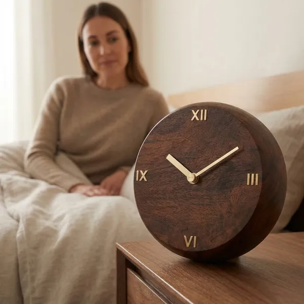 Brown_Wood_Premium_Clock_For_Office_Desk_And_Bedroom