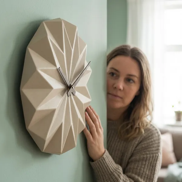 Cream_Wood_Premium_Clock_For_Living_Room_And_Office