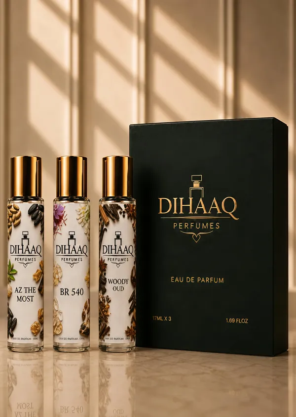 dihaaqperfumes_DIHAAQ_AZ_The_Most_BR540_Woody_Oud_EDP_Perfume_Gift_Set_17ml_x_3_Eau_de_Parfum__-__15_ml_(For_Men_&_Women)